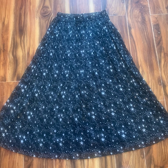 Modcloth Celestial Black Maxi Skirt - Picture 2 of 7